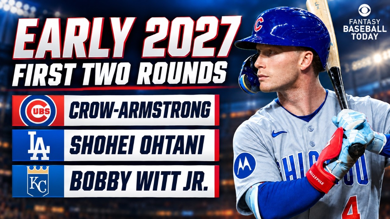 Drafting the First Two Rounds in 2027! | Fantasy Baseball Advice