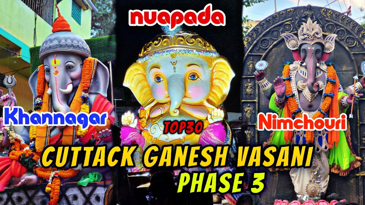 Cuttack Ganesh Bhasani 2024 Phase 3✨😍