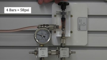 Understanding a Direct Pressure Relief Valve with Transparent Components