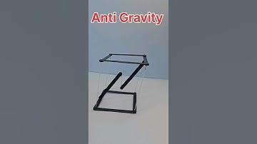Tensegrity Structure 😱 Anti Gravity Structure  #scienceproject #shorts #youtubeshorts