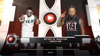 WWE 2K24 Jey Uso Vs Jimmy Uso