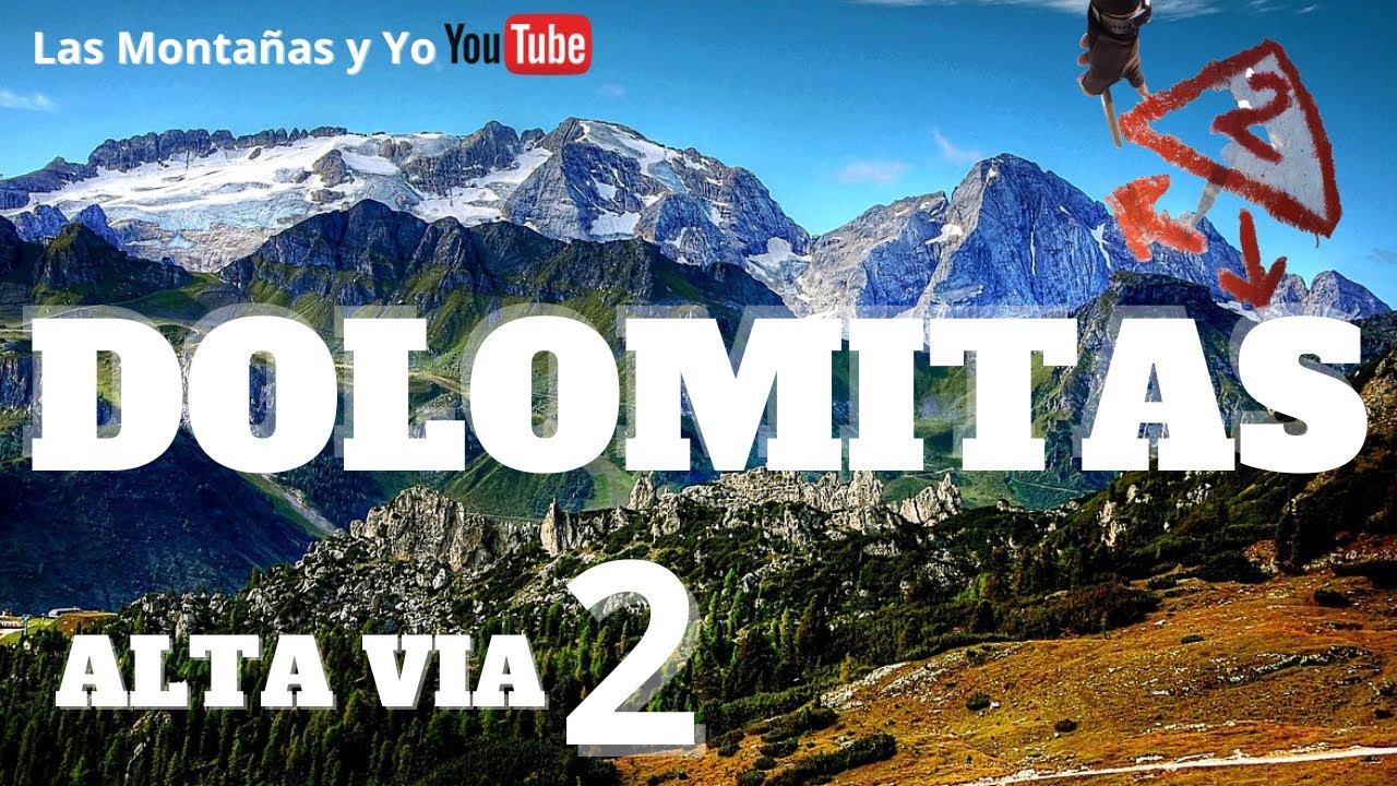 4K ALTA VIA 2 DOLOMITI JULIO 2022 te la cuento en Español