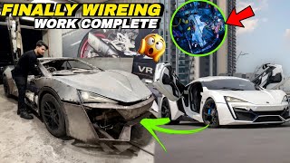 Finally Lykan ka wiring work pura ho gaya🔥 Handmade Supercar😱