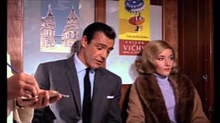 From Russia with Love,  1963 ,  Robert Shaw  train Scene  720p