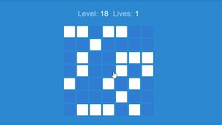 Visual Memory Test - LEVEL 18 - humanbenchmark