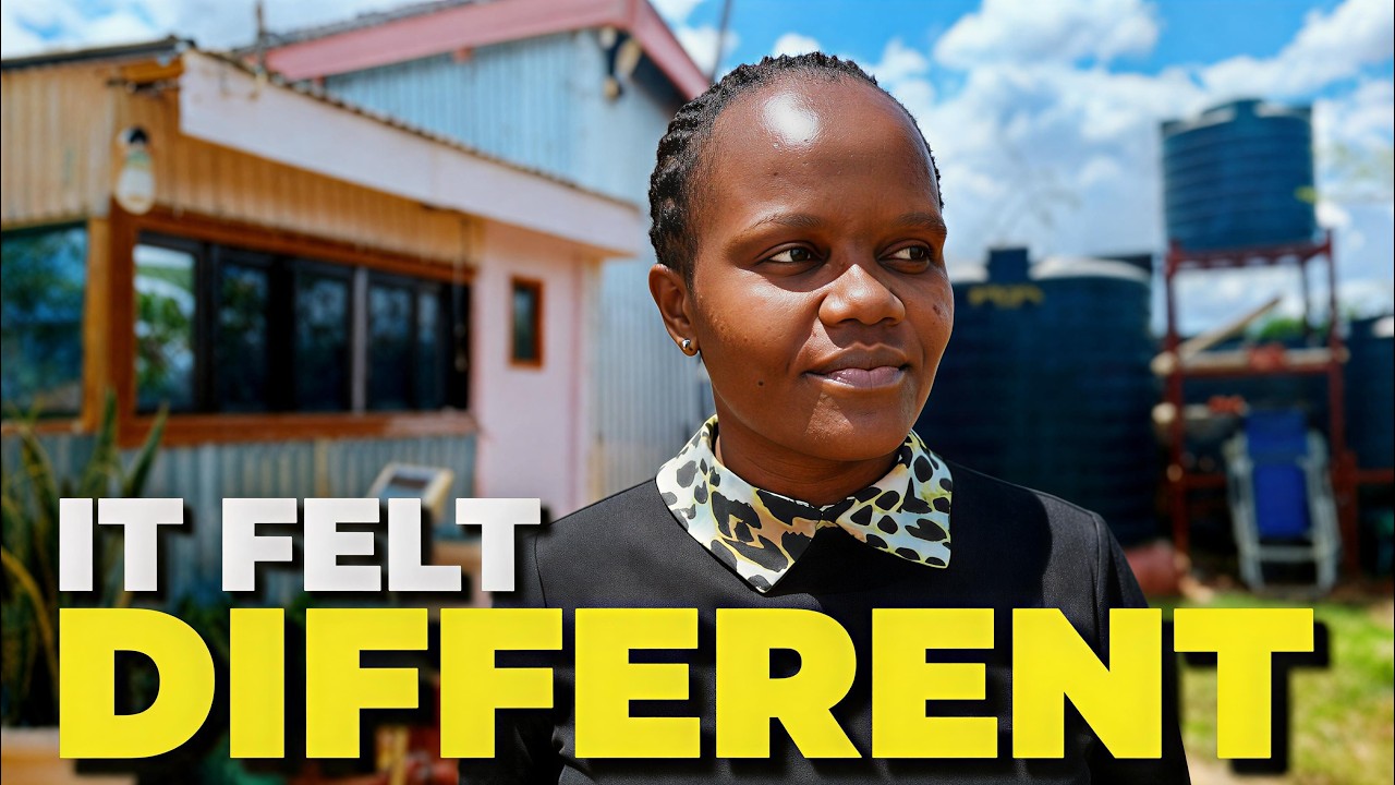 Alone in Our Iron Sheet House Today… It Felt Different 🤍