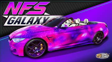 NFS-HEAT GALAXY WRAP TUTORIAL │LIVERY CAR WRAPS│M4 Convertible 