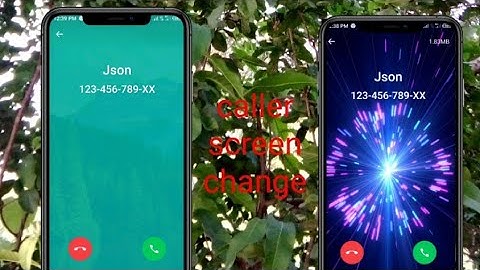 How to change caller screen caller screen change kaise karen