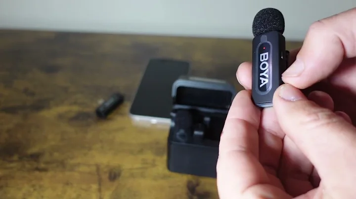 How to Setup and Use BOYA Lavalier Mic