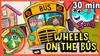 WHEELS ON THE BUS + MORE Family Friendly Nursery Rhymes | Sozo Studios | Toddlerific Story Time