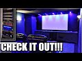 WIFE THINKS I'M NUTS: Stadium Seating Home Theater Walk Through, In Wall AV Rack, Speakers AND MORE!