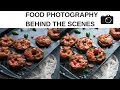 Food Photography Behind the Scenes using Reflectors and Diffusers