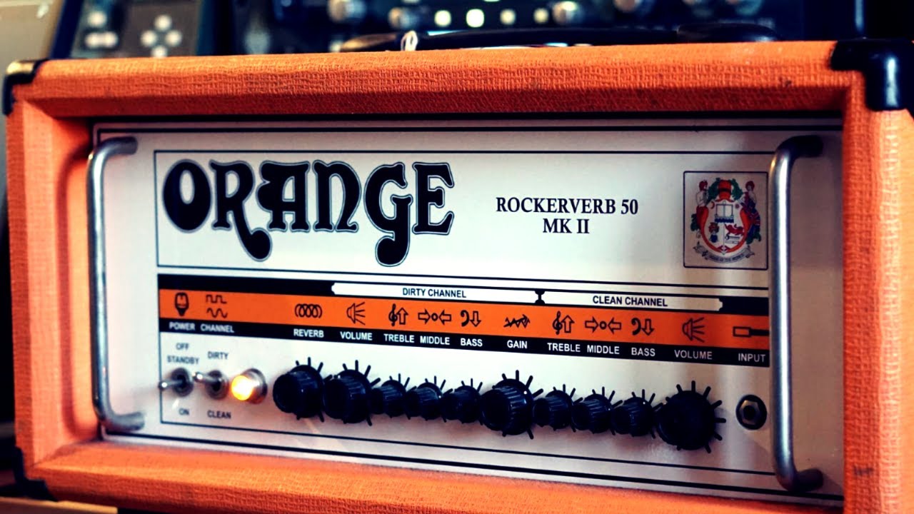 Testing New M-M Orange Rockerverb Kemper Rigs! No FX - YouTube