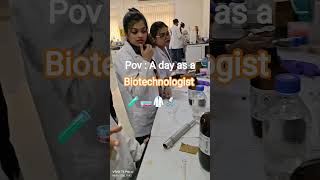 lab work #biotechnology #lab #shortvideo #shorts #biology #molecularbiology #viral #viralvideo#song
