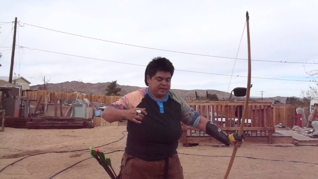 drawing to arrow tip