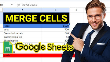 How to Merge Cells in Google Sheets (EASY TUTORIAL) (2025)