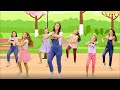 Lets dance  exercise with taline  friends  armenian childrens songs