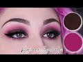 Beginner Eye Makeup Using Two Eyeshadows | How To Apply Eyeshadow | Pink Smokey eyes