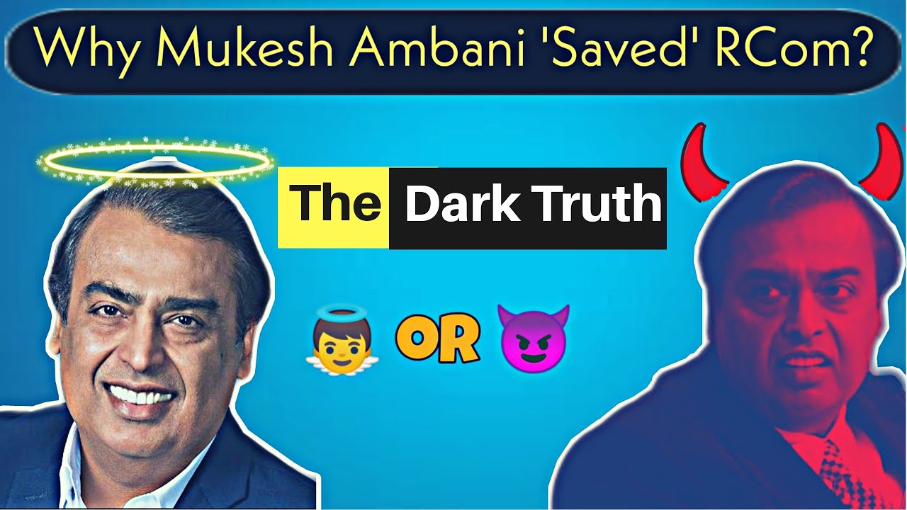 Why Mukesh Ambani 'Saved' RCom? | An Open Letter - YouTube