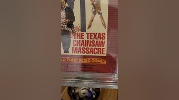 Texas Chainsaw Massacre & Halloween Atari 2600 Video Game released by Wizard Video Games in 1983.