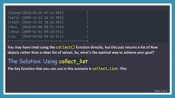 How to Convert a pyspark Column to a List Easily