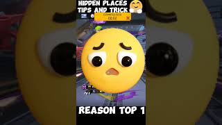 GRANDMASTER TIPS AND TRICK👿🔥| HIDDEN PLACE IN FREE FIRE NEW PLACE🤯#tipsandtricks #shortsfeed #shorts