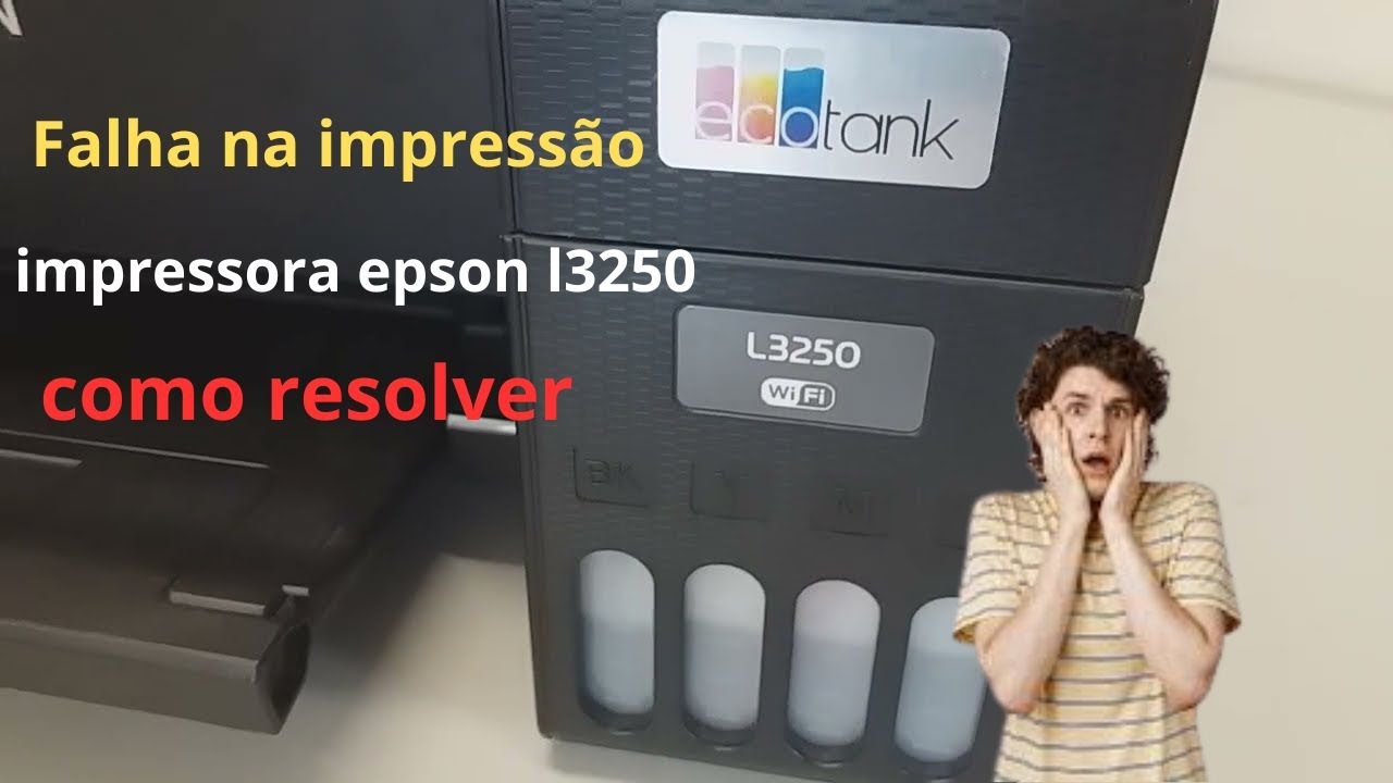 impressoras L3250, não estava imprimindo - YouTube
