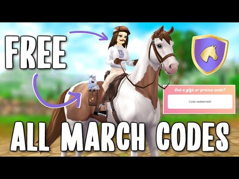 ALL WORKING REDEEM CODES in Star Stable Online March 2023 (FREE Star Rider, FREE Pets, Free Items)