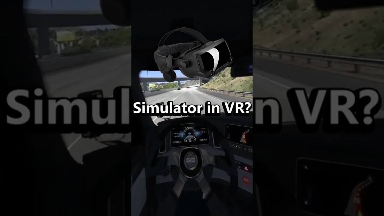 VR American Truck Simulator??? #shorts