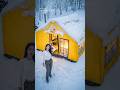 ❄️SNOW CAMPING FROM ABOVE WITH DJI AVATA 360