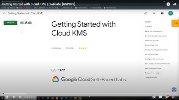 Getting Started with Cloud KMS | Qwiklabs [GSP079] | Security & Identity Fundamentals