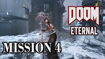 Doom Eternal Playthrough #4 | Mission 4 – Doom Hunter Base (PS4 Pro)