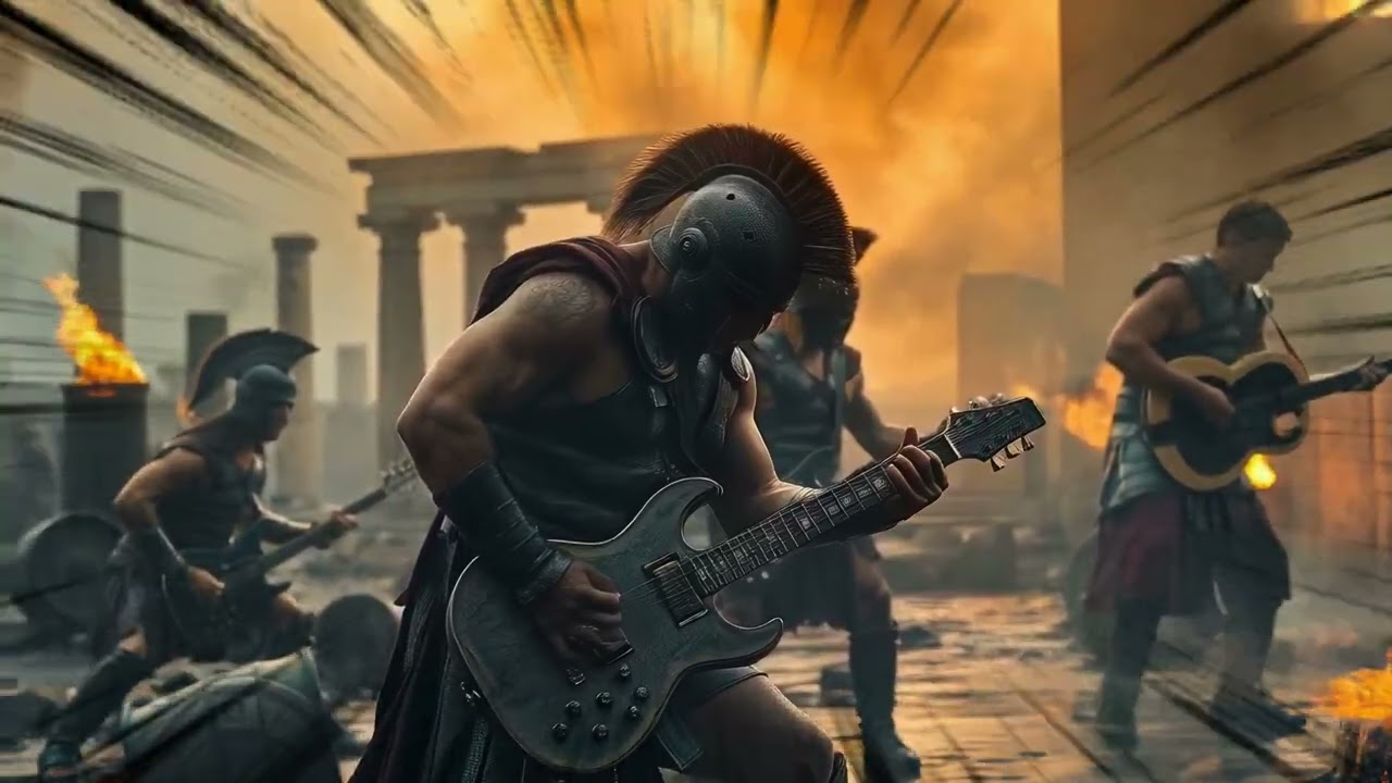 Vivid Steel  Industrial Rock Anthem with Distorted Guitars & Dark Synth Power