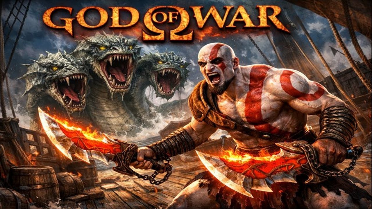 O INÍCIO DA LENDA! God of War – A Batalha Contra a Hydra: DUBLADO PT-BR