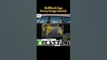 Bulid HellHawk logo with Floating app #carparkingmultiplayer
