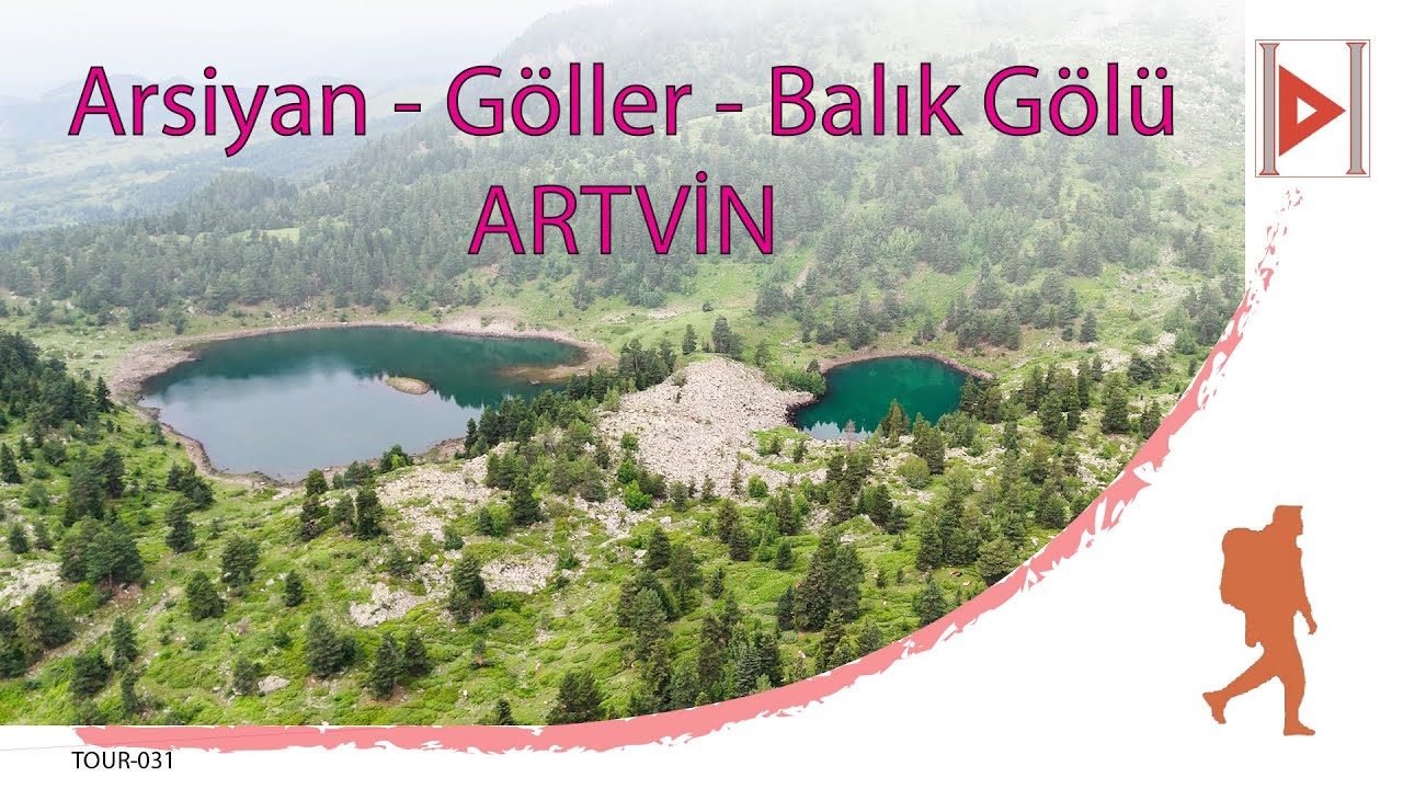TOUR 031 - Artvin Arsiyan Yaylası - Göller - Balık Gölü - Drone Görüntüleri İle