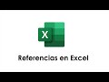 Referencias en Excel