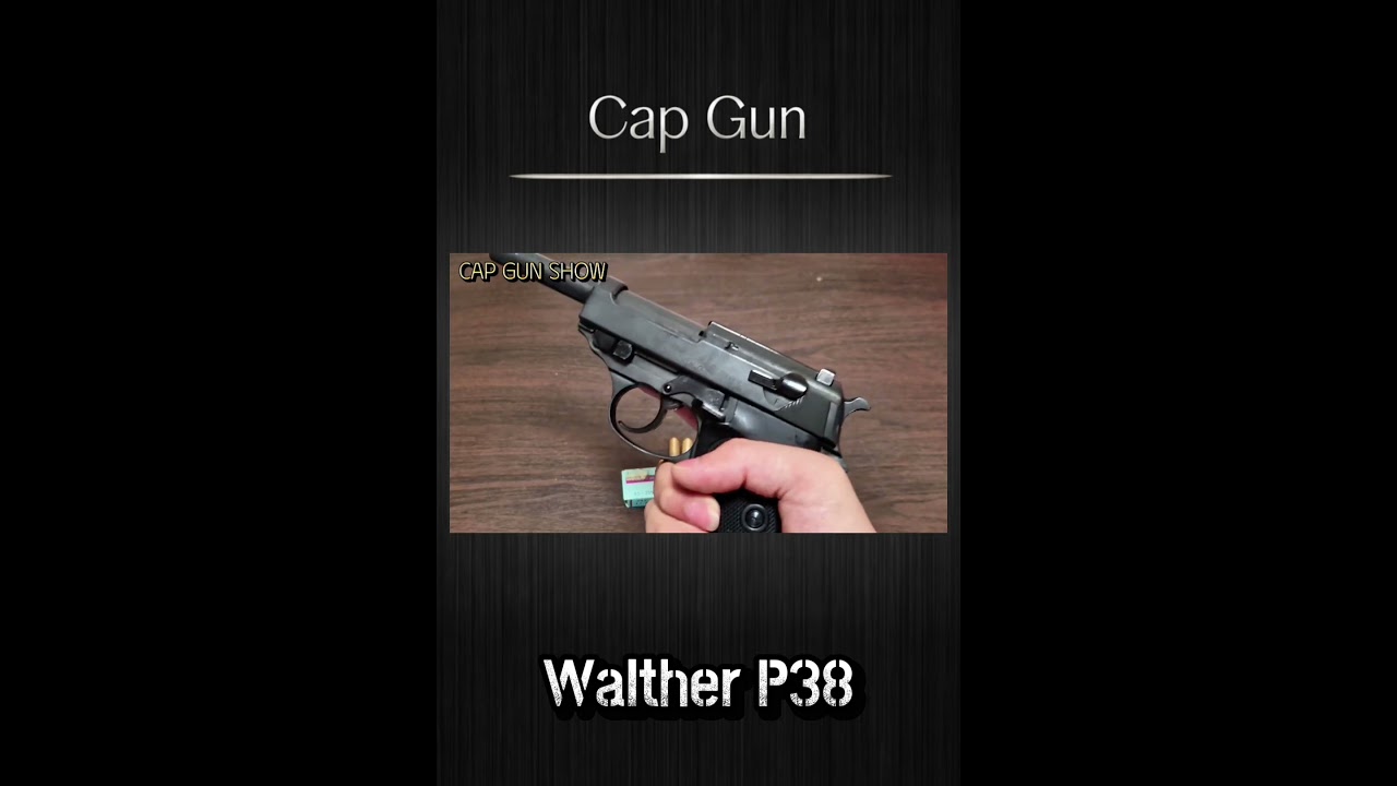 Marushin Walther P38 Heavyweight #Model #CapGun #Gun #ToyGun