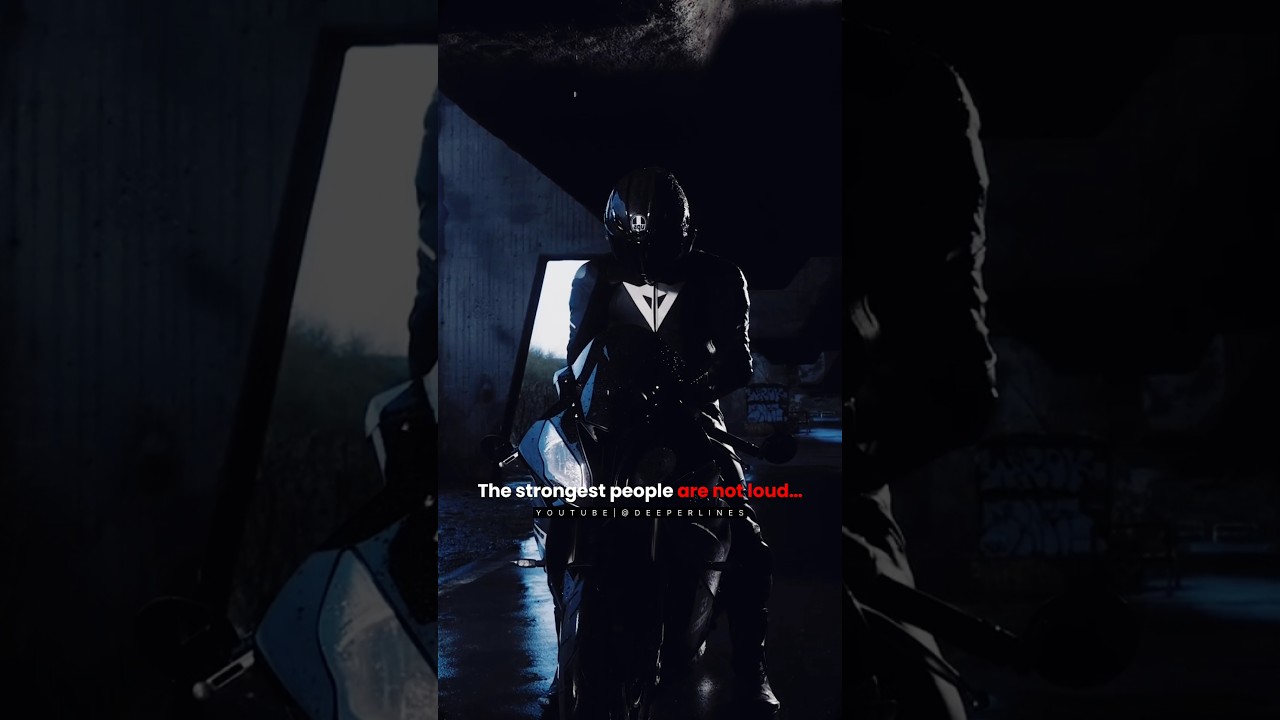 The Strongest People Are Not Loud...🔥| Motivational status 