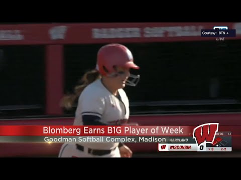 Badgers 3B Blomberg earns B1G Player of the Week