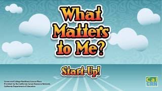 What matters to me -