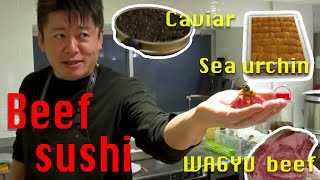 Cook Vlog：Wonderful WAGYU Beef Sushi & Vinegared rice curry【WAGYUMAFIAcooking】