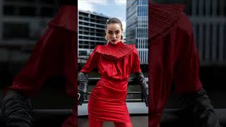Fashion Portrait with Round Head Flash / Godox V1 mid, V1, V1Pro, V100 / TTL, HSS, Lithium Battery