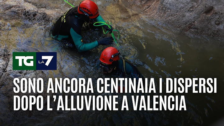 Sono ancora centinaia i dispersi dopo l’alluvione a Valencia