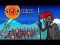 ВОЙНА СТИКМЕНОВ! Как ПОБЕДИТЬ ВРАГА и Завоевать ВЕСЬ МИР? Игра Stick War Legacy от Cool GAMES