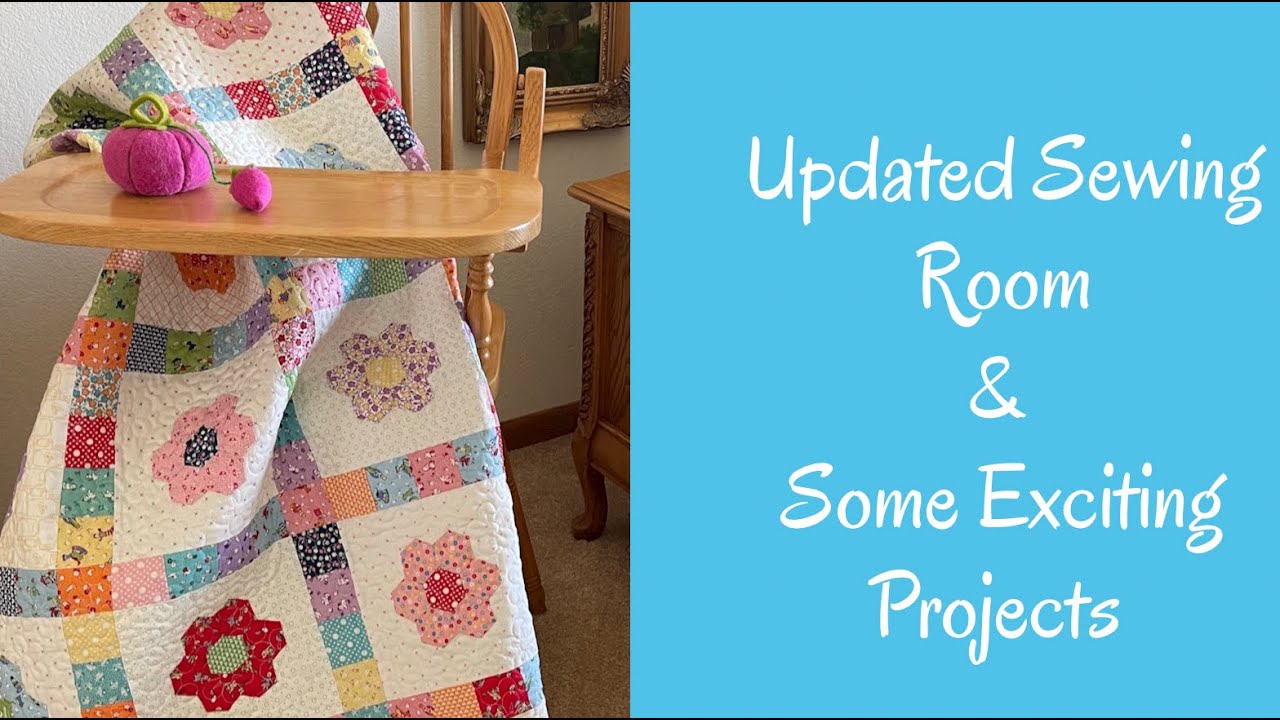 Мой обновленный тур по швейной комнате и несколько захватывающих новых проектов!