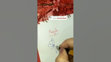 Ruqia💝💯#youtubeshorts #youtube #ytshorts #signature #shorts