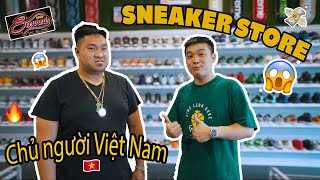 NGƯỜI VIỆT TẠI MỸ THÀNH CÔNG CỠ NÀO??? VIETNAMESE SNEAKER STORE OWNER???