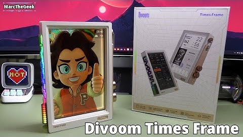 DIVOOM Times Frame Unboxing & Hands-On On | It
