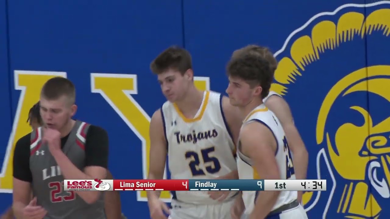Lima Senior vs Findlay Boys Basketball 12-29-2023